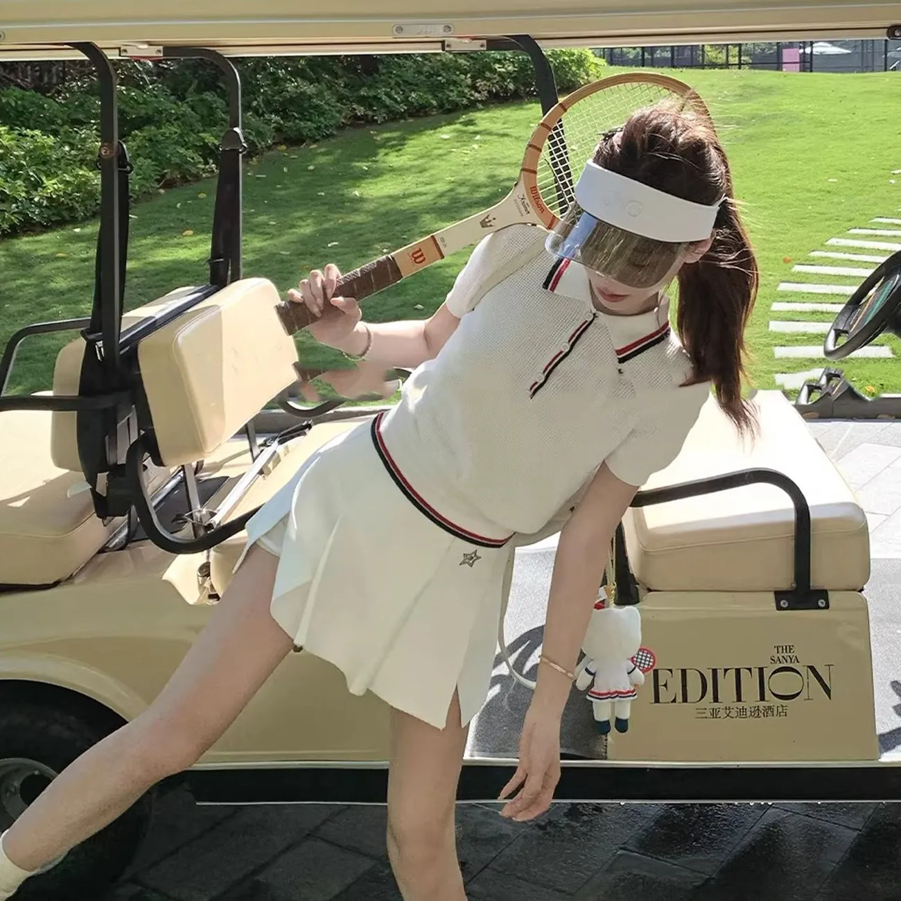 Golf Equipment For Women - Conjunto de Falda y Top de