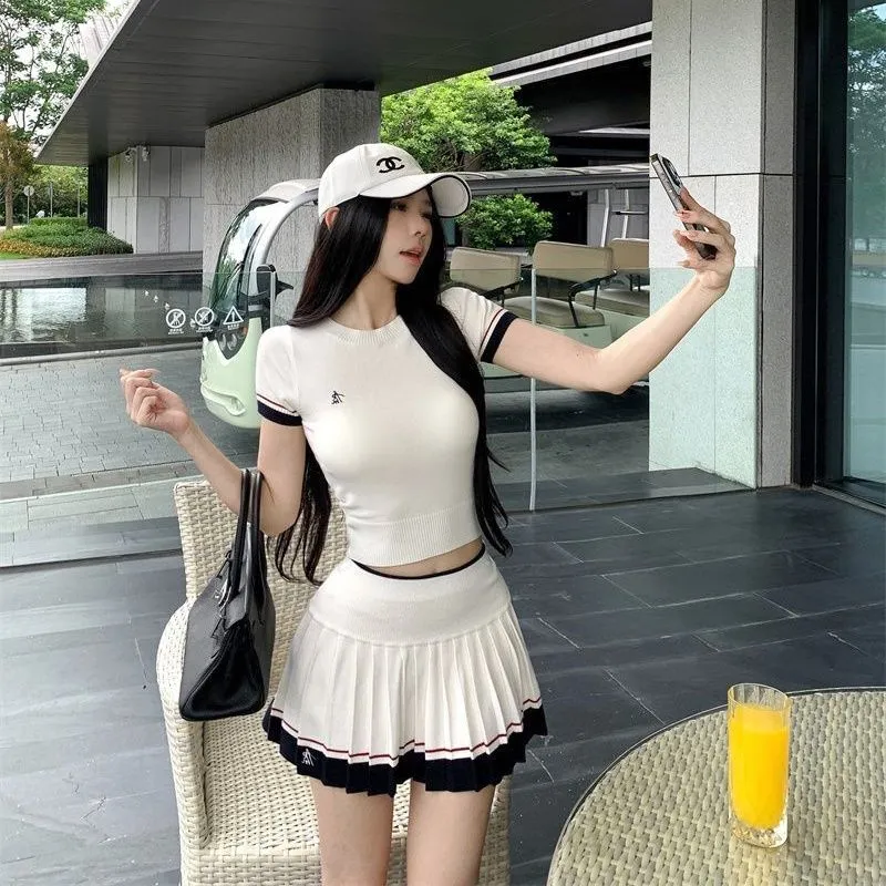 Golf Equipment For Women - Traje de Dos Piezas Coreano de