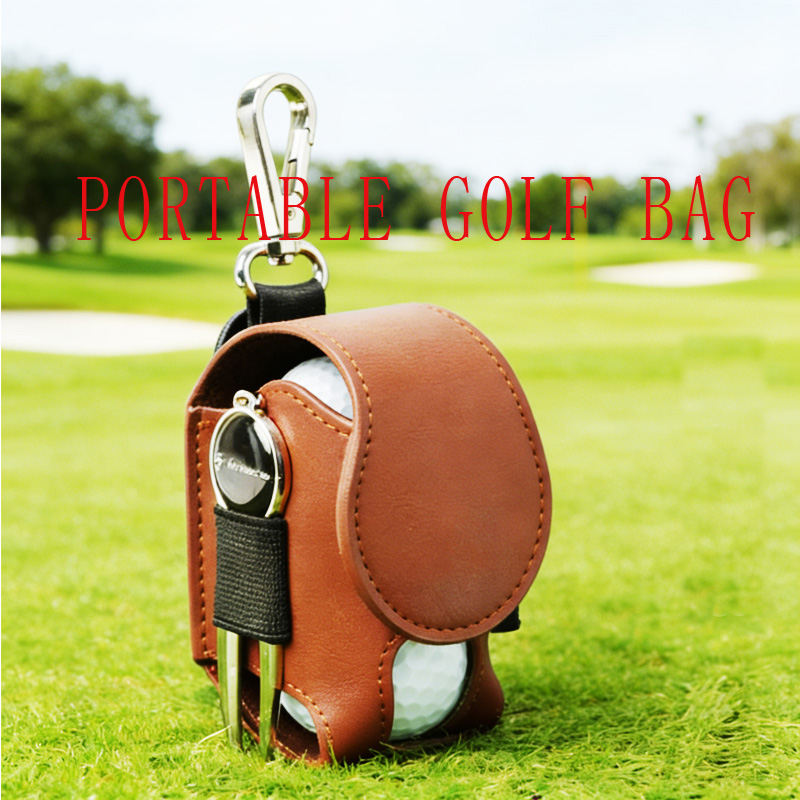Golf Equipment Set - Bolsa de golf de PU para