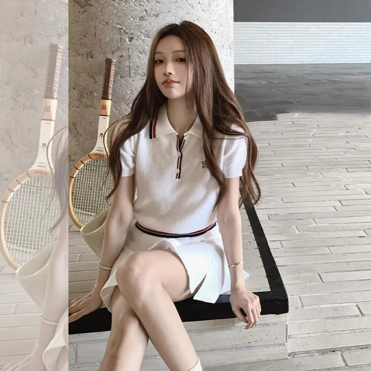 Conjunto de Falda y Top de Gol - Golf Equipment For Women reseña y precio