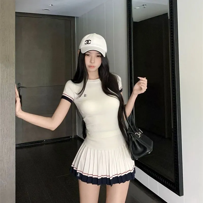 Traje de Dos Piezas Coreano de - Golf Equipment For Women reseña y precio