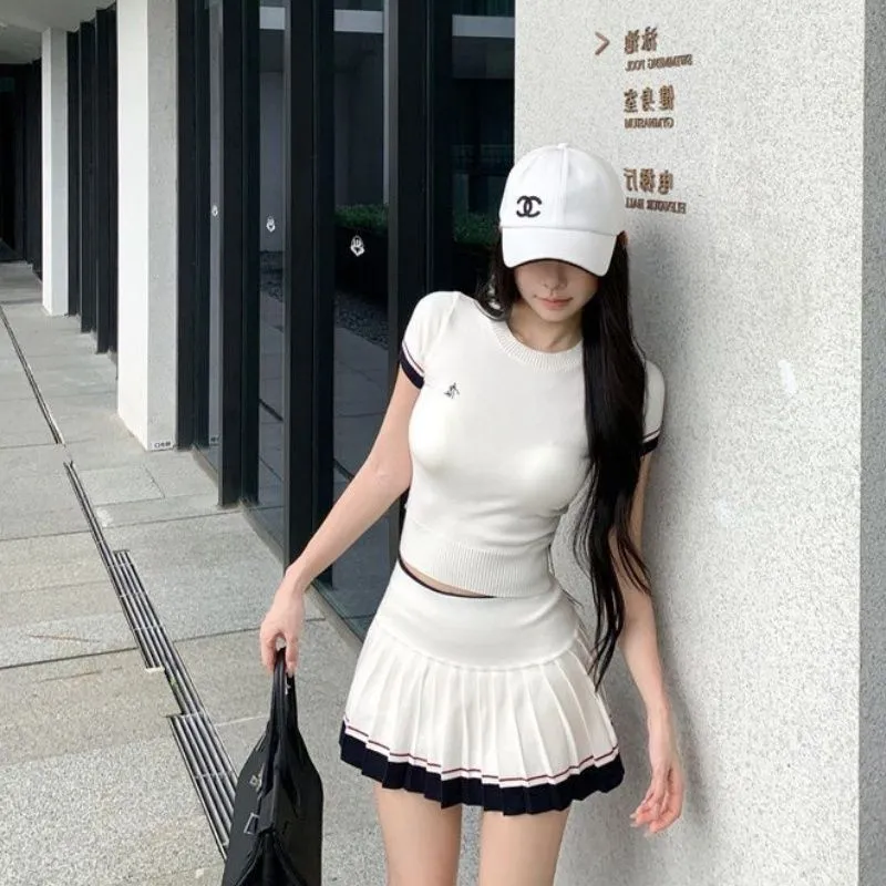 Traje de Dos Piezas Coreano de - Golf Equipment For Women reseña y precio